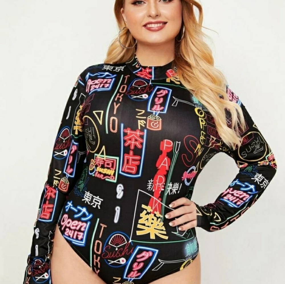 City lights bodysuit